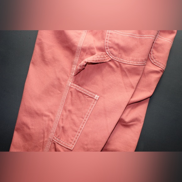 Dickies High Waisted Coral Carpenter Pant + Belt - Picture 9 of 10
